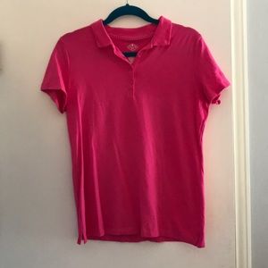 Pink polo